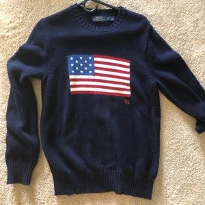 Polo American Flag sweater
